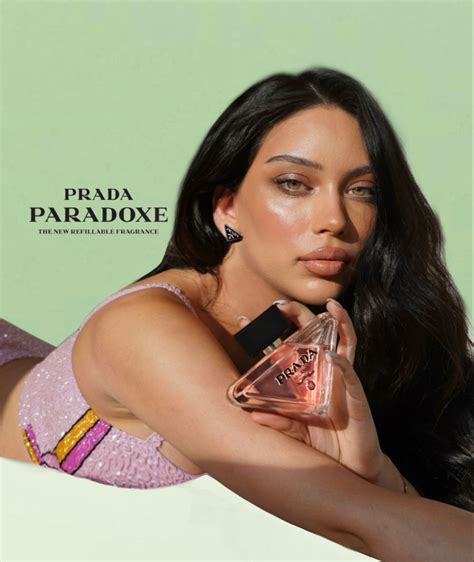 prada paradoxe werbung model|prada paradoxe advertisement.